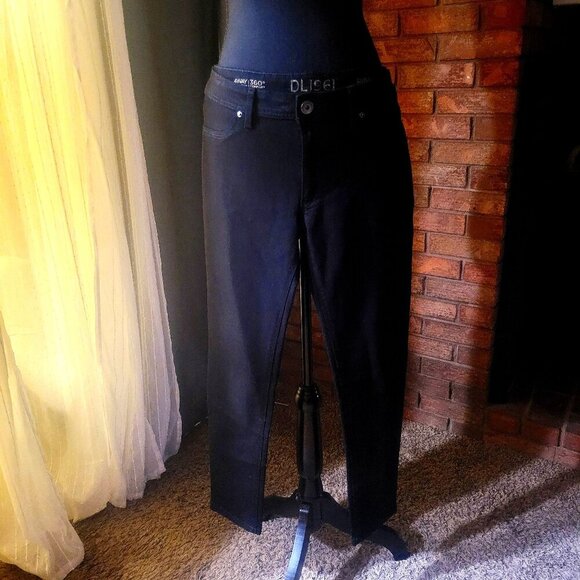 DL1961 Women's Black Emma Legging Pants - Away 360 - Size 31 - Picture 2 of 16